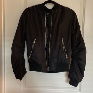 Topshop bomber jacket, amazing condition, black